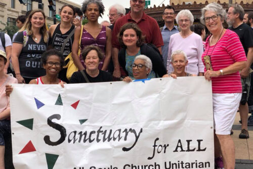 All Souls sanctuary action.