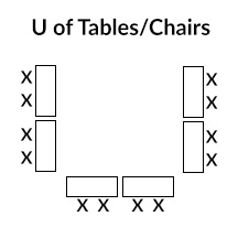 U of Tables/Chairs