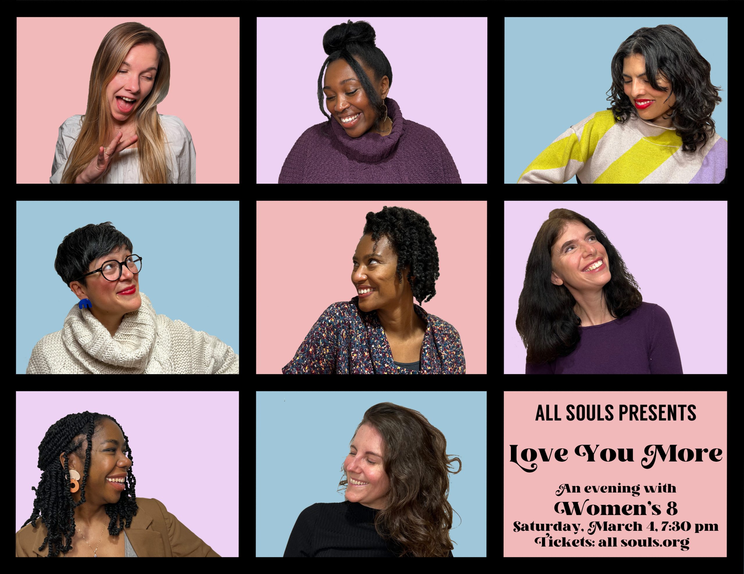 Love You More: an evening with Women's 8